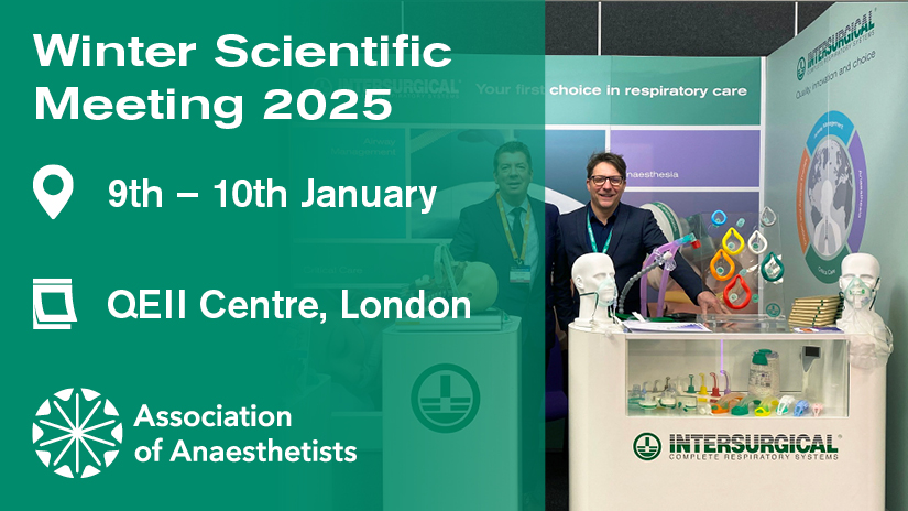 Visit us at the Association of Anaesthetist’s Winter Scientific Meeting 2025 in January 